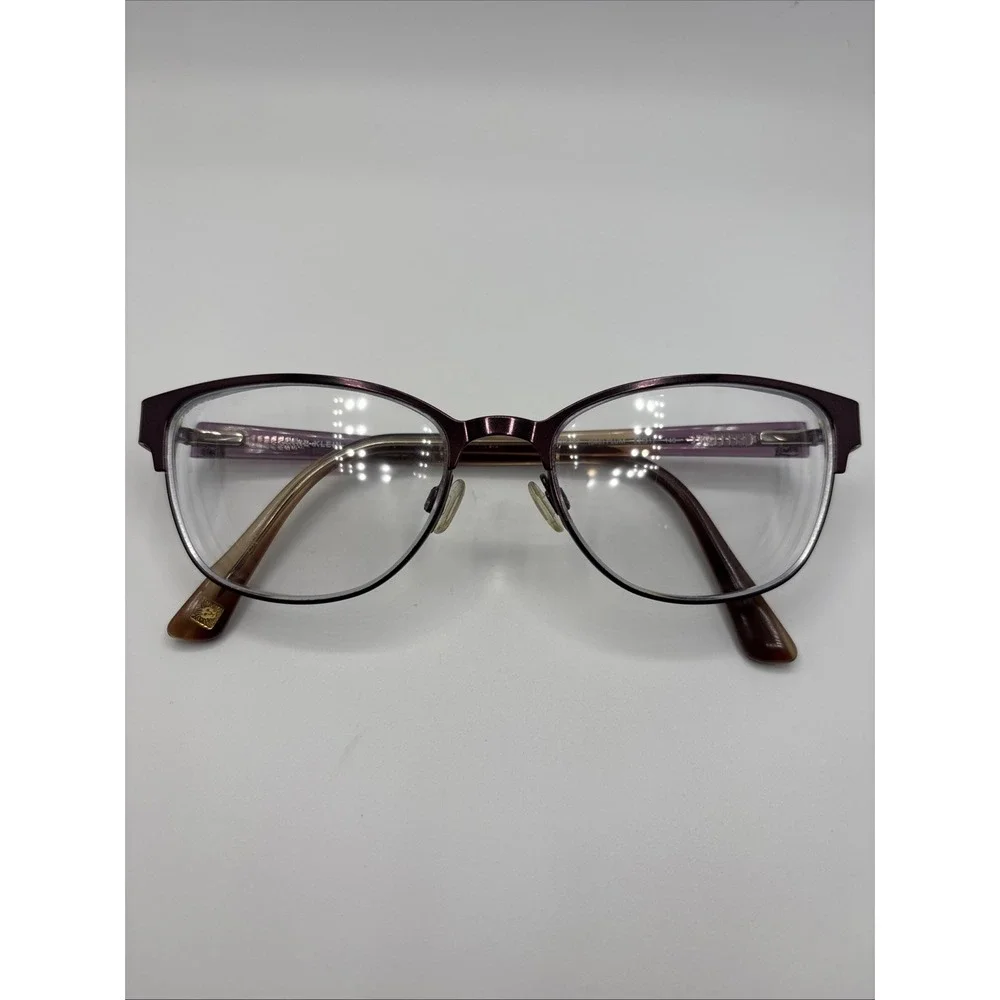 Anne Klein AK5087 (Plum) 505 Eyeglasses Frame 52-17-140mm w/case